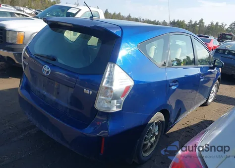 2012 Toyota Prius V Three from USA, damaged, VIN JTDZN3EU2C3082158